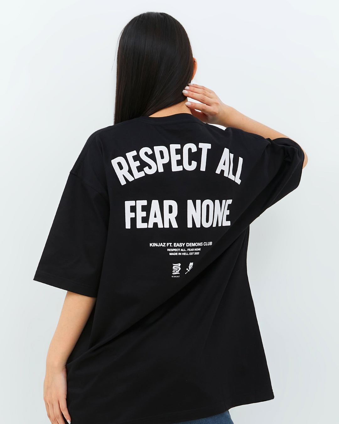 "Respect All Fear None" Black Tee