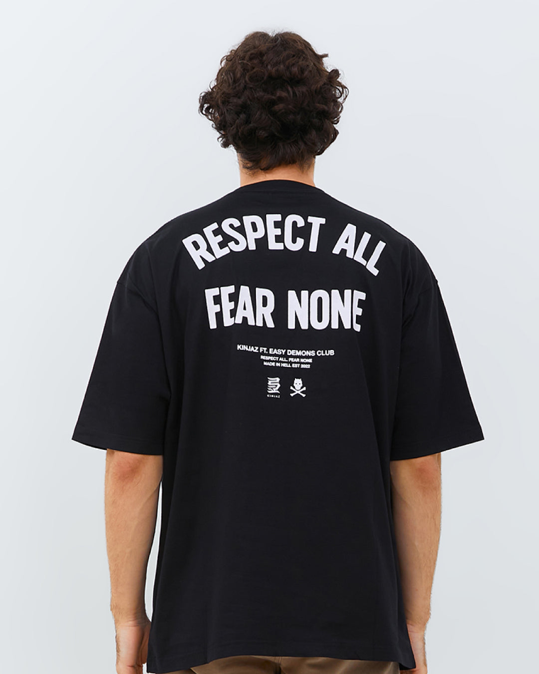 "Respect All Fear None" Black Tee