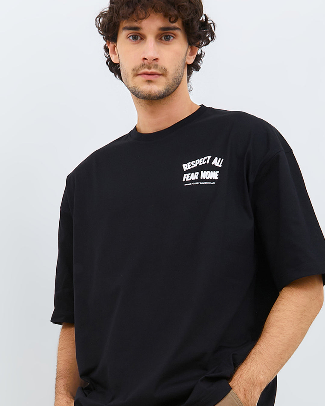 "Respect All Fear None" Black Tee