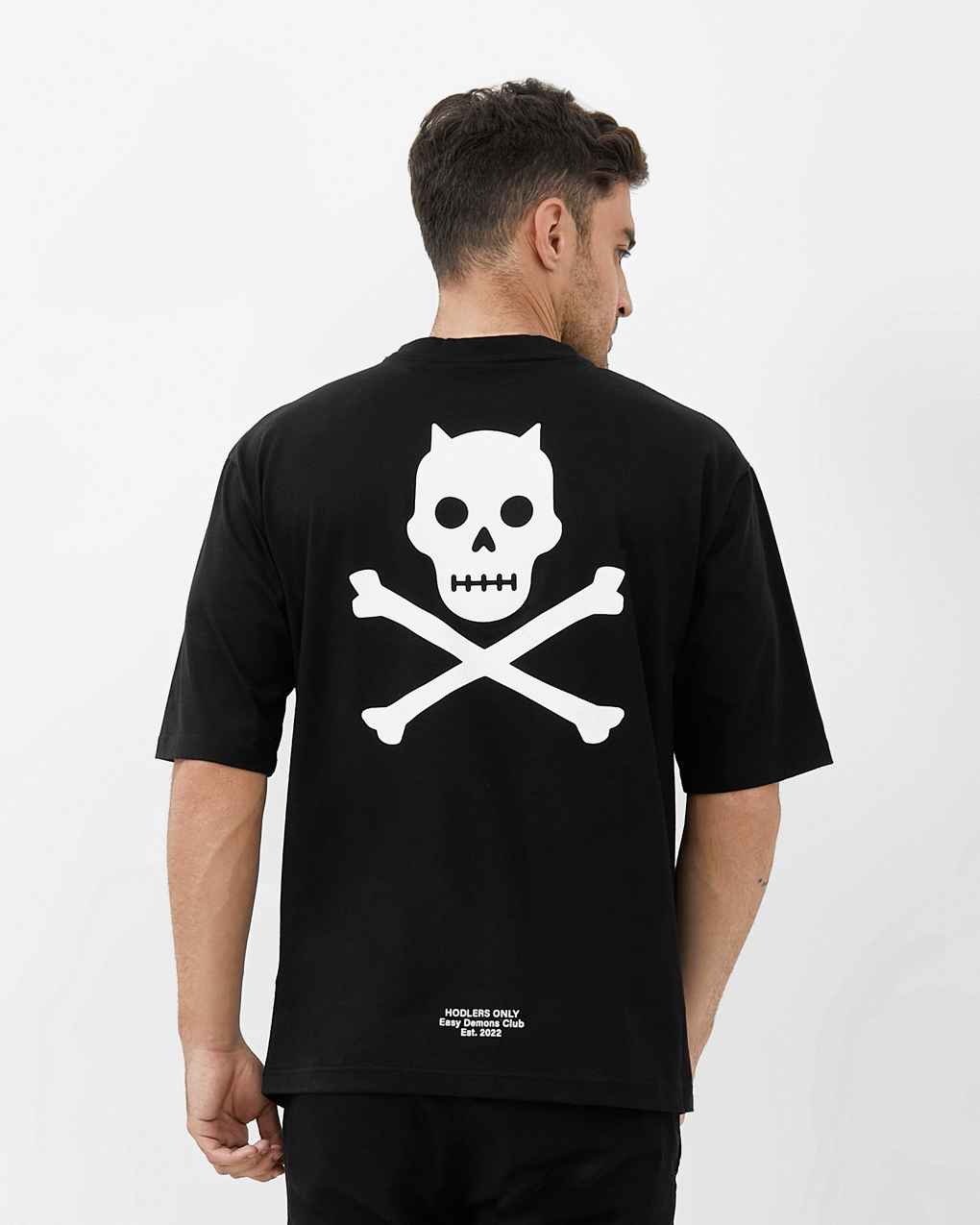 SKULL TEE BLACK