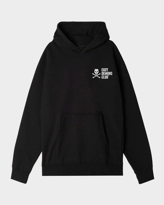 SKULL HOOD BLACK