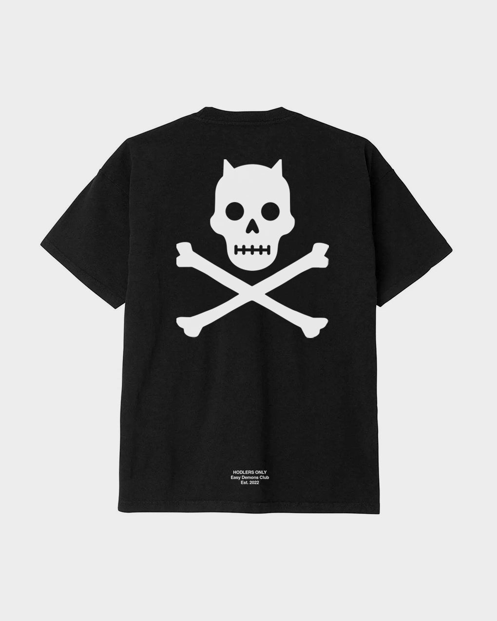 SKULL TEE BLACK