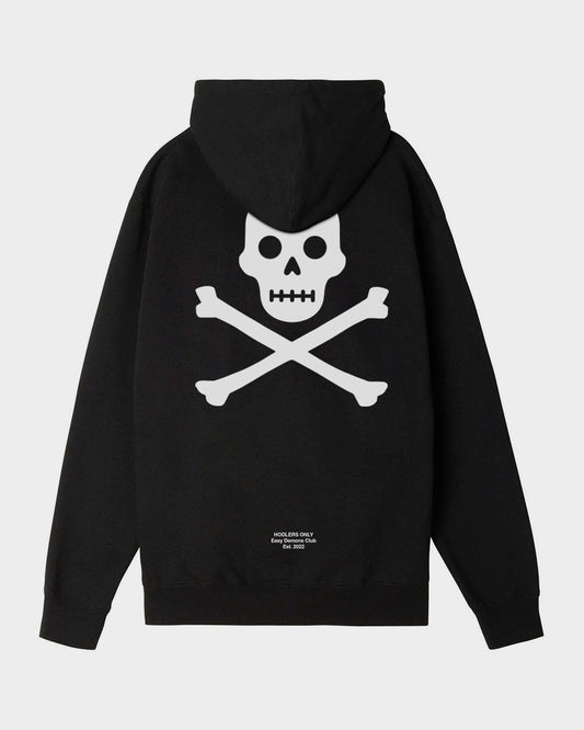 SKULL HOOD BLACK