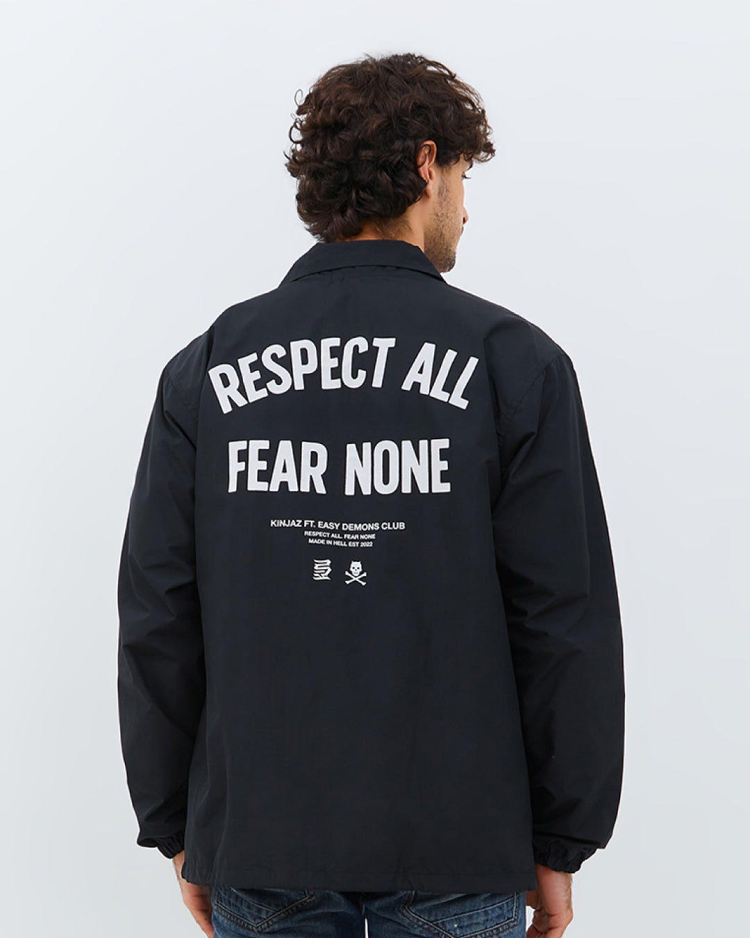 "Respect All Fear None" Coach Jacket