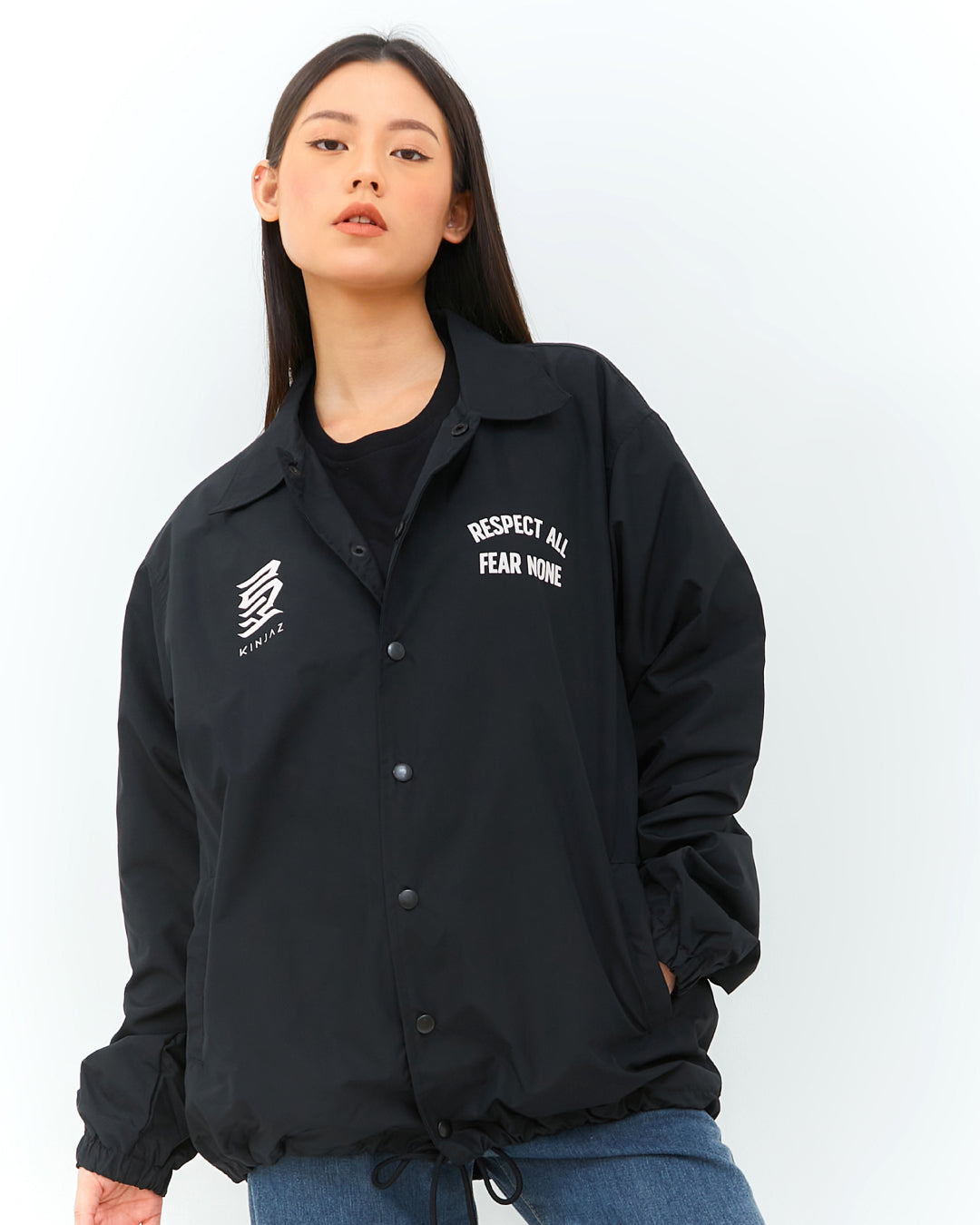 "Respect All Fear None" Coach Jacket