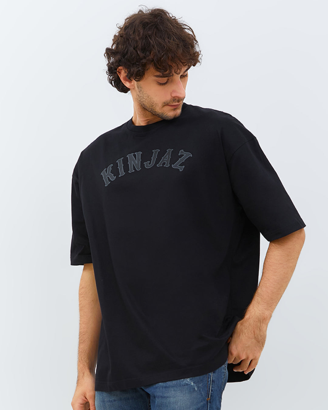 Kinjaz Tiger Black Tee