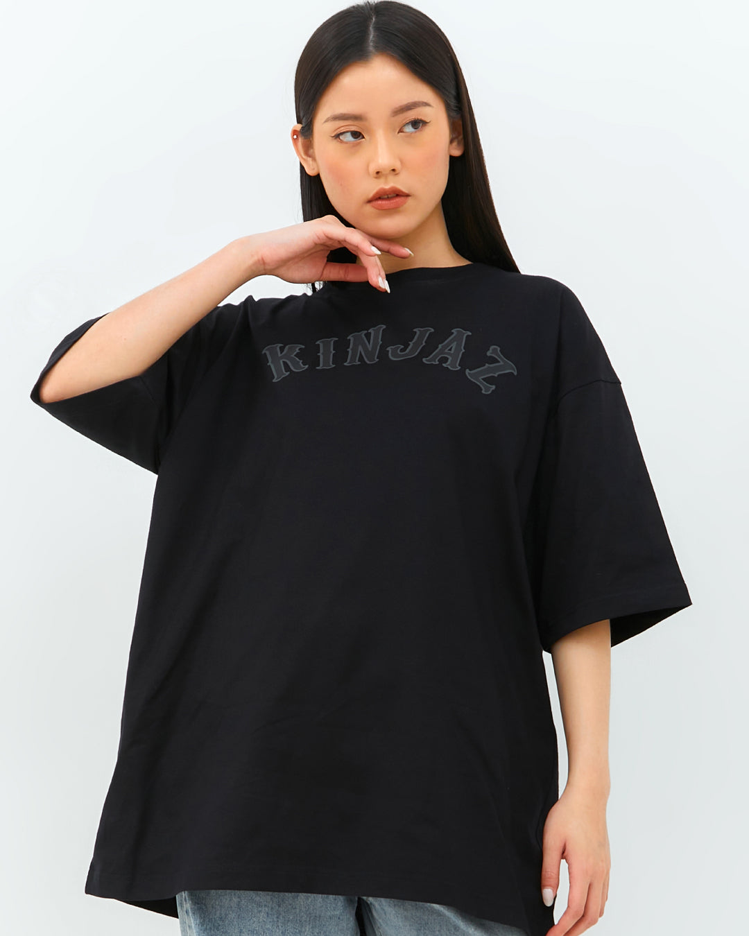 Kinjaz Tiger Black Tee